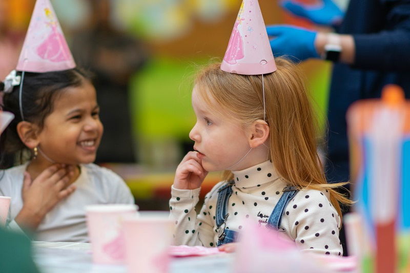 Feest als jarige prinses